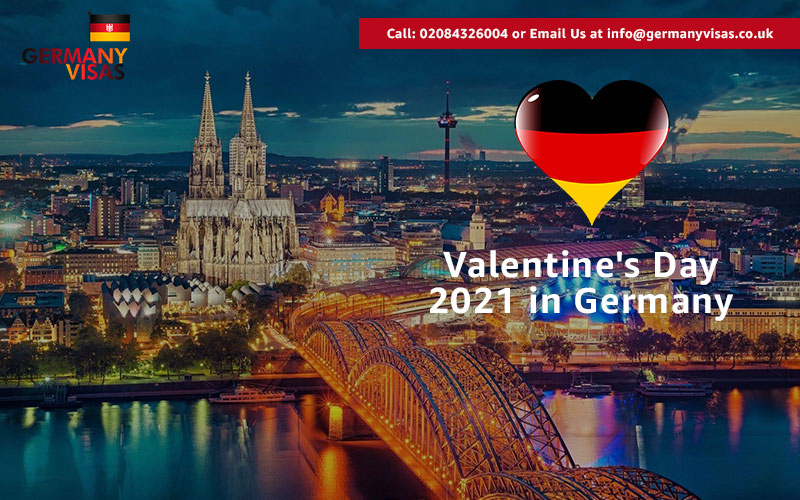 Valentine's Day 2021 in Germany
