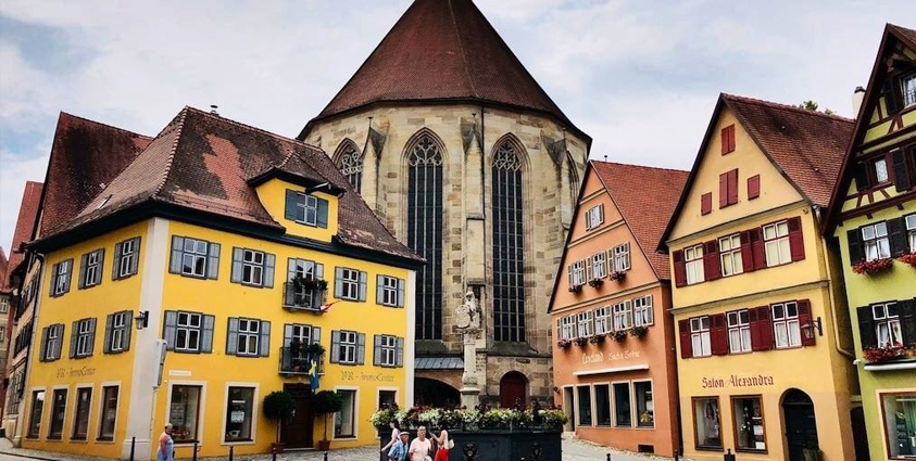 Romantic Route in Germany: An ideal Romantic Gateway Dinkelsbuhl